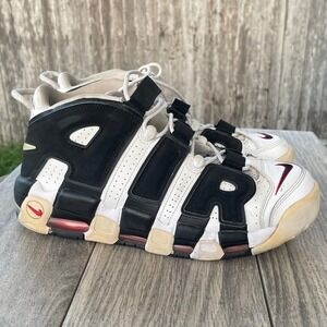 Nike Air More Uptempo 96 Scottie Pippen Sneaker Men 10.5 White Black 414962-105